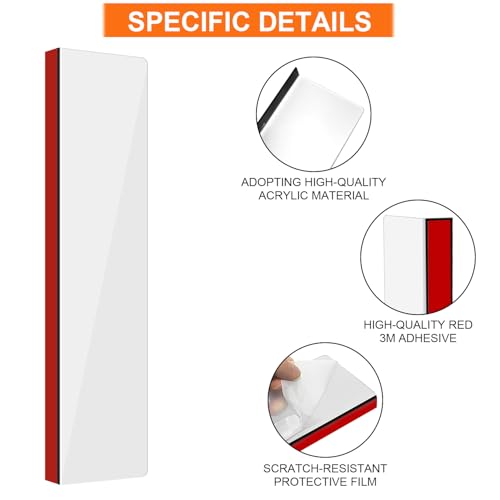 2-Pack Frameless Monitor Sticky Note Boards - Screen Memo Board for Edgeless Monitors
| Decorative Computer Transparent