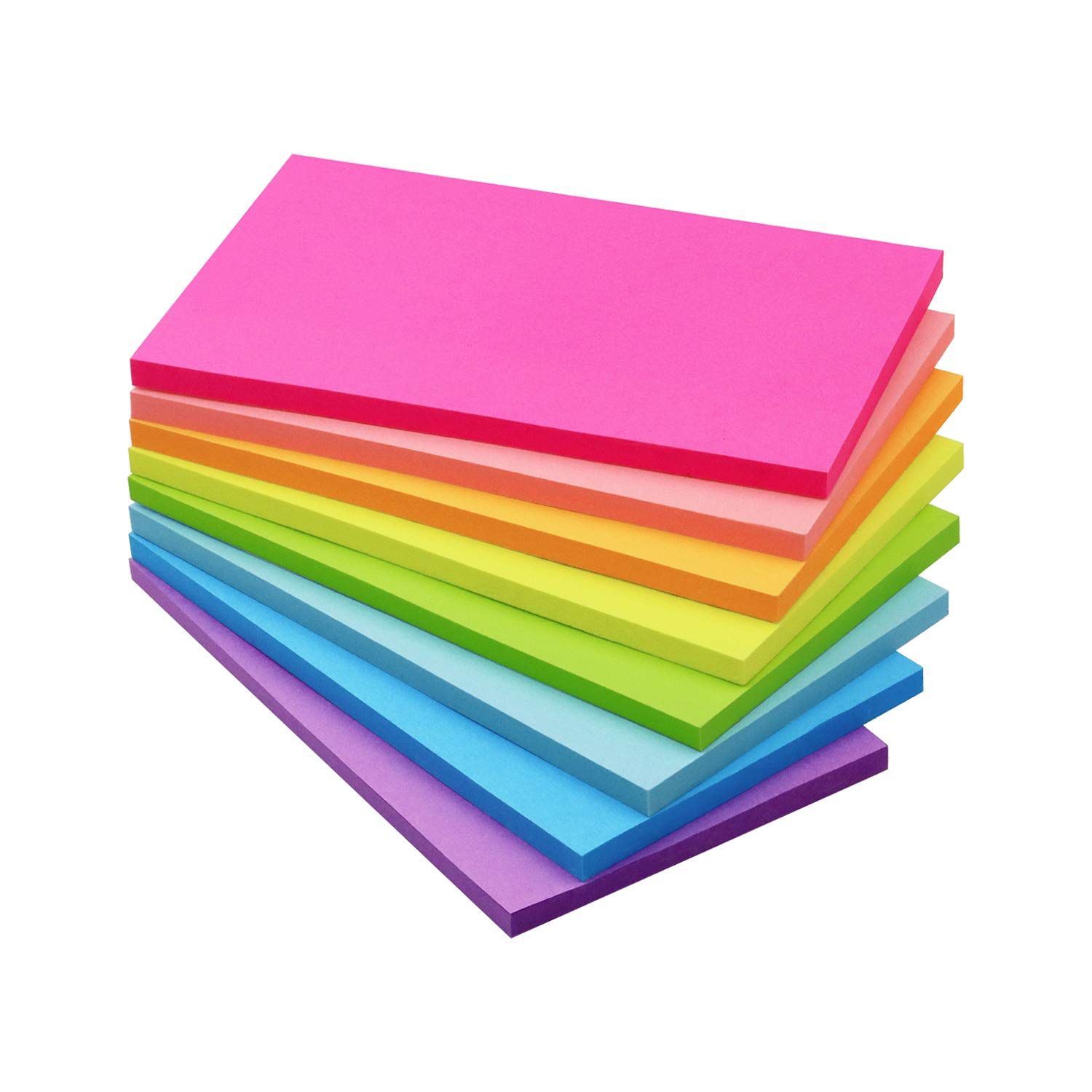 Winner Aura Bright Colors 3x5 Inch Self-Stick Notes 8 Pack for Organization
| Winner Aura 3x5 Inch 8 Pack Bright Colors