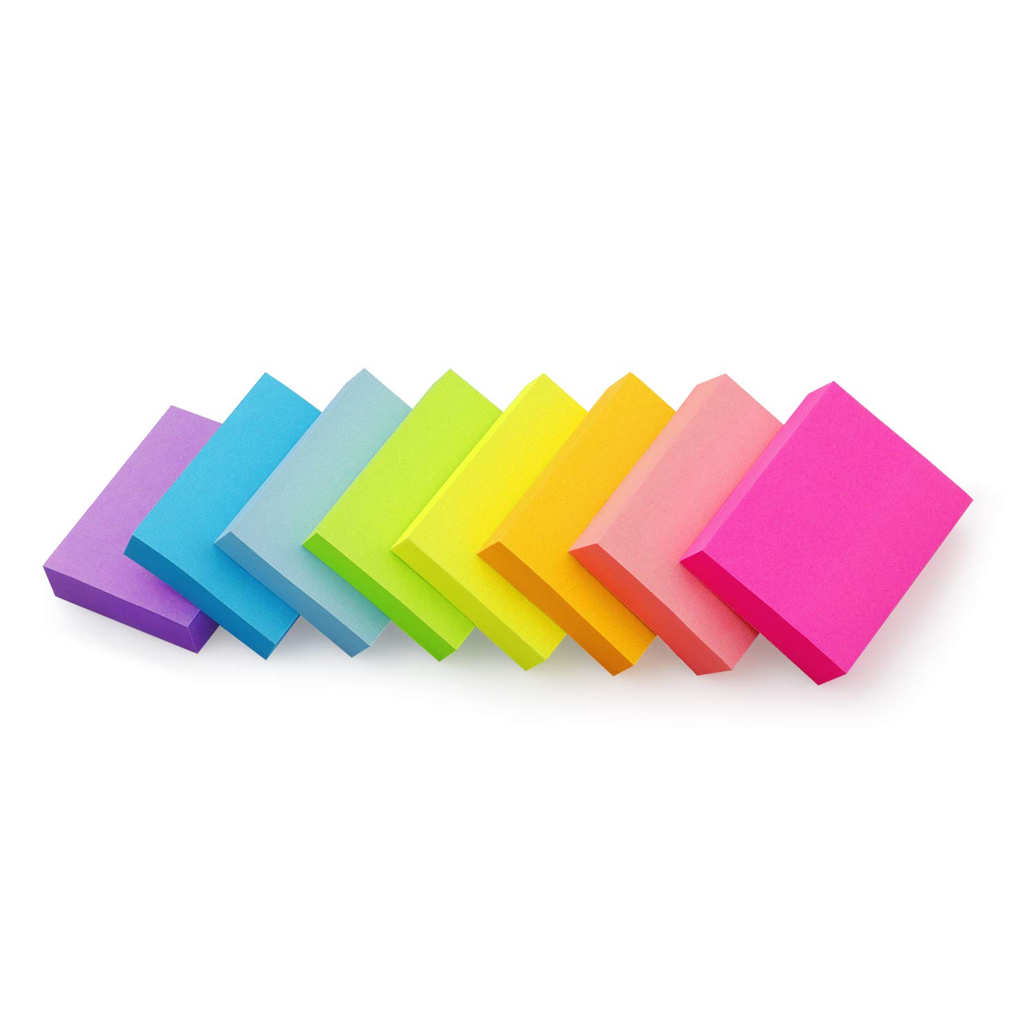  Bright Color 1.5x2 Inch Self-Stick Sticky Notes for Office and Home, 8 Pads/Pack, 800 Sheets Total
| Office Use 1.5x2 I
